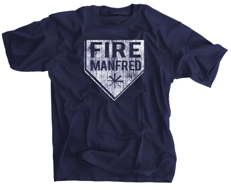 Fire Manfred Baseball Shirt