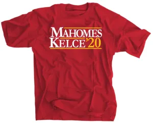 Mahomes and Kelce For President - 2020 Election Shirt