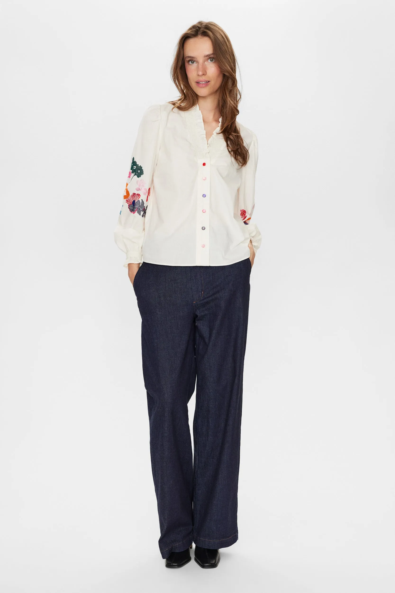 Numph Nujasmine Shirt in Pristine