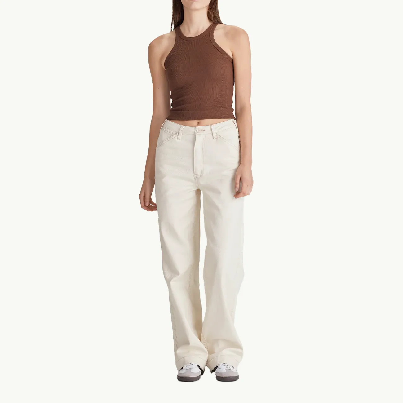 Ecru Womens Carpenter Pants